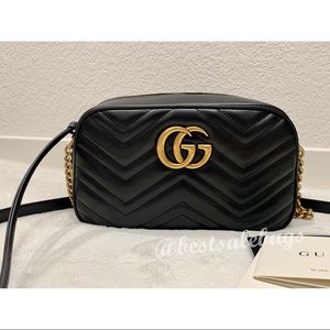 NEW Authentic Gucci Marmont Small Camera Bag Purse